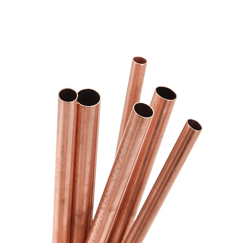 1 قطعة T2 الأرجواني النحاس مستقيم الأنابيب OD 2/3/4/5/6/مم القطر الداخلي 1/2/3/4/5 مللي متر أنبوب نحاسي صلب مجوف طول الجدار 250/300 مللي متر