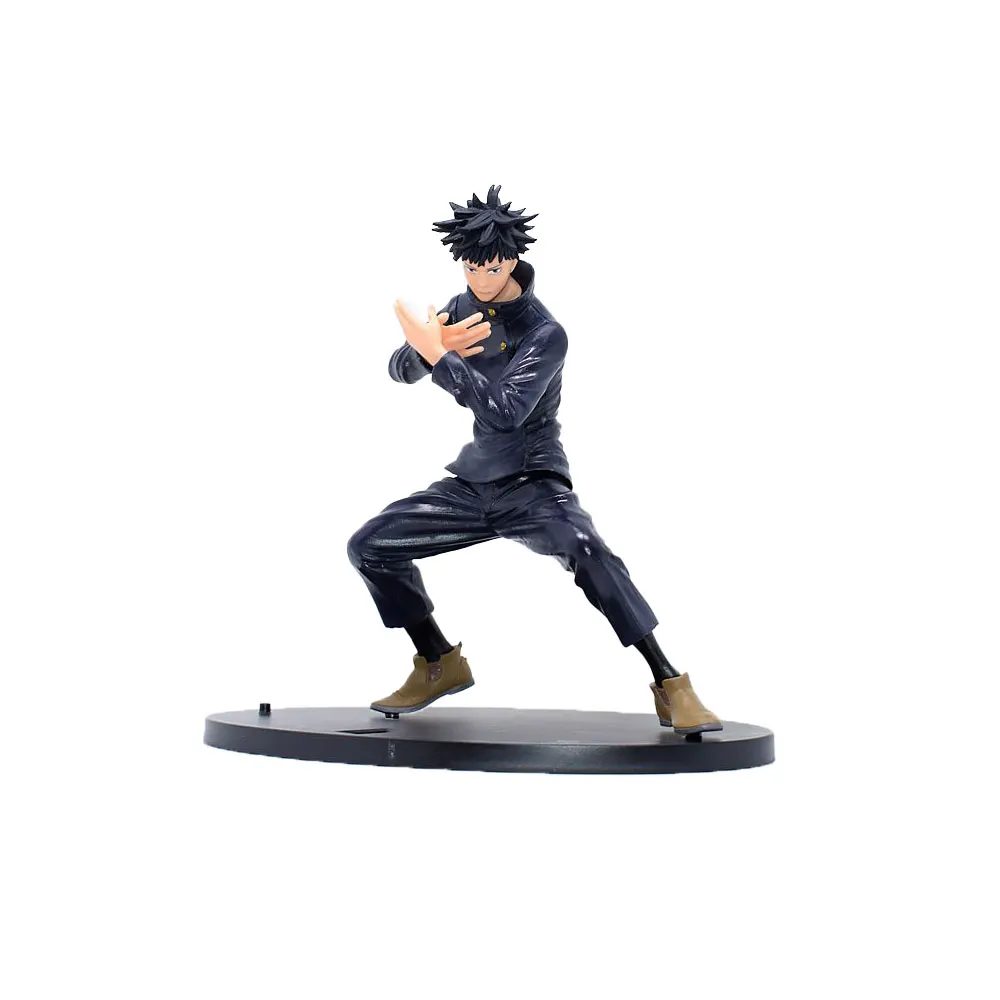 20cm figura anime jujutsu kaisen gojo fushiguro megumi em pé gesto animação modelo brinquedo presente coleção ornamentos decorativos