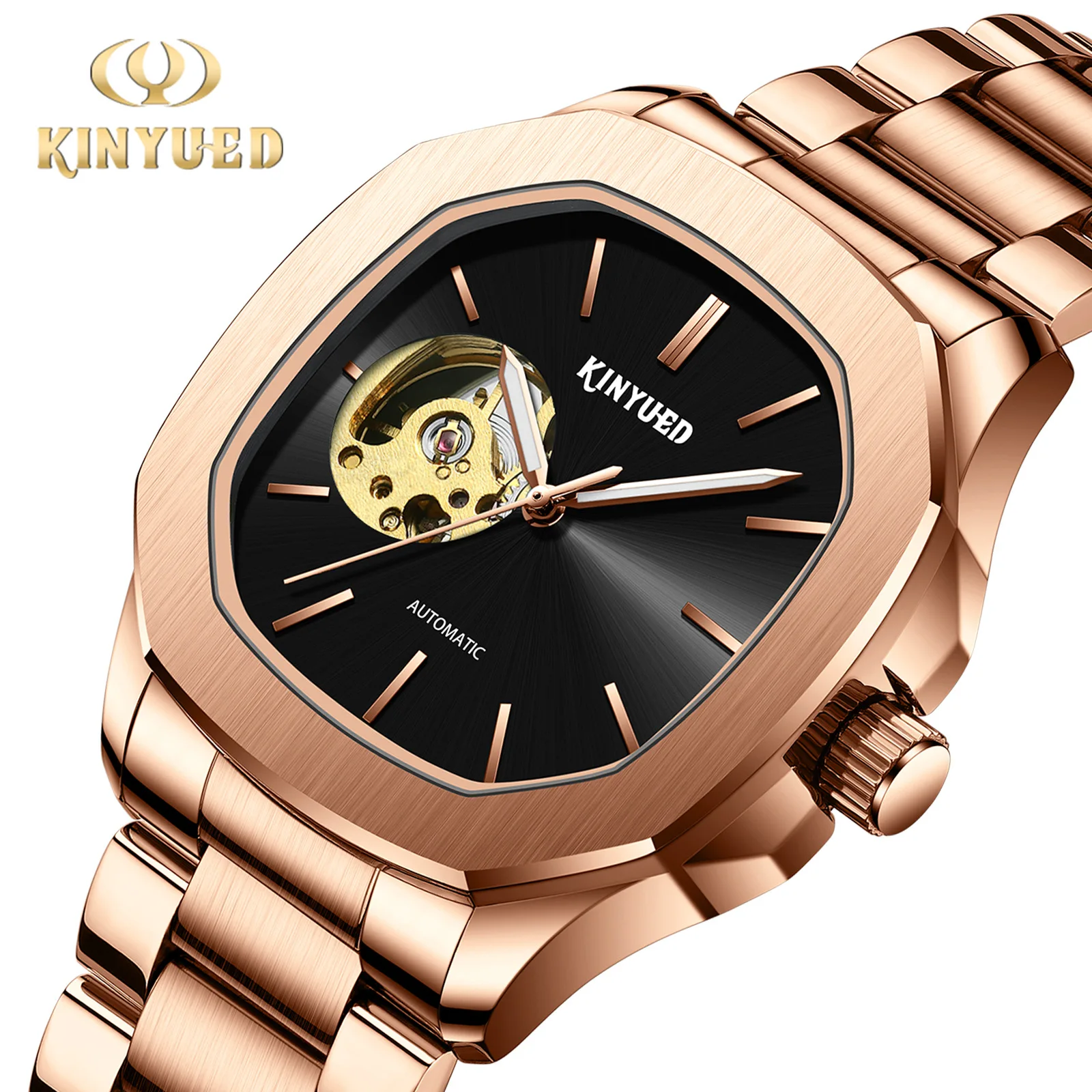 Rare Mens Automatic Man Watches Luxury Men Mechanical High-End Watch Dress Waterproof Wristwatch Original Uhr Wrist Timepiece