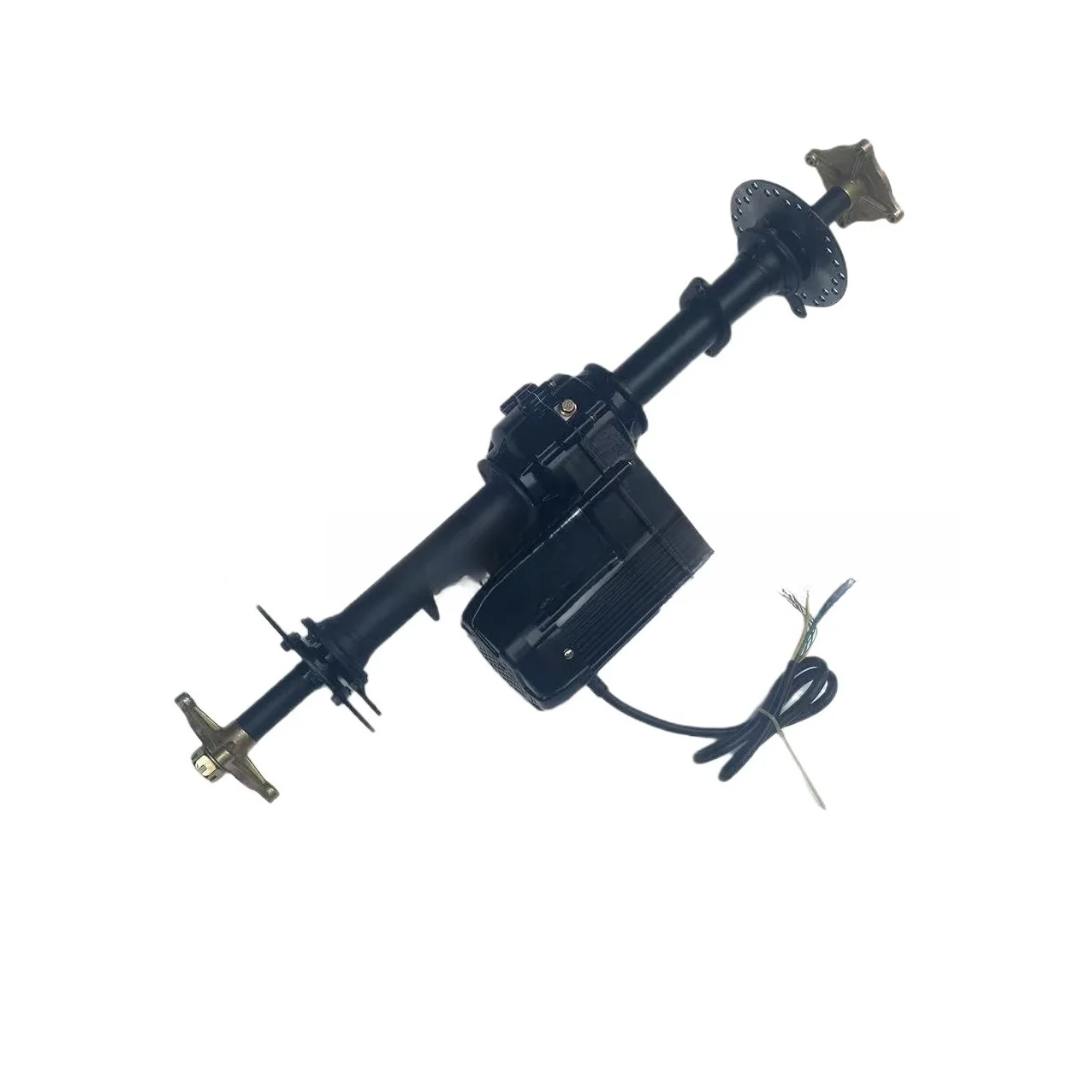 DIY modified four-wheel electric kart accessories differential shaft drive 48V1000w motor rear axle 90cm total length