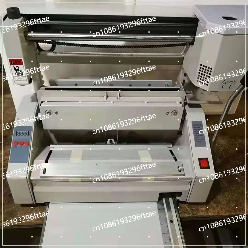 Color Crown Binding Machine, Wireless Hot Melt Manual Small Binding Machine Indentation Machine Paper Cutter Tender