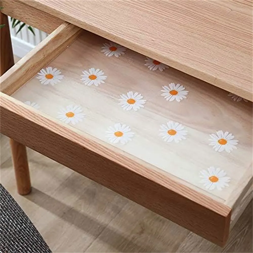 30x100cm EVA Cabinet Mat Reusable Drawer Liners Non-slip Refrigerator Mat Fridge Waterproof Moisture-proof Drawer Mat