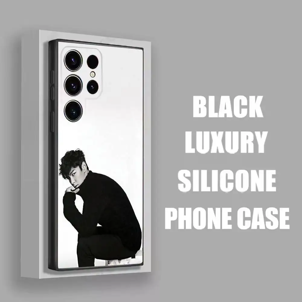 T-TOP C-Choi Seung hyun Phone Case For Samsung S25,S24,S21,S22,S23,S30,Ultra,S20,Plus,Fe,Lite,5G Black Cover