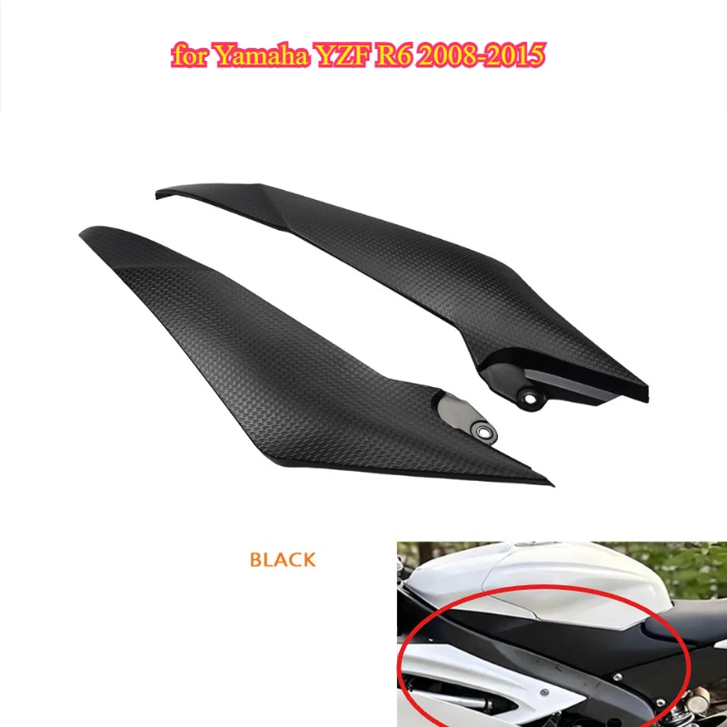 

Motorcycle suitable for Yamaha YZF R6 2008-2015 fuel tank left and right small panels side panels fairing fuel tank side guard