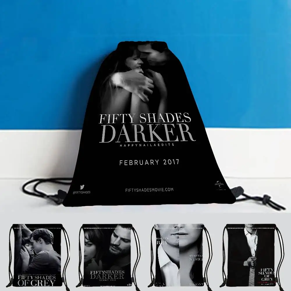 الفيلم الرومانسي الكلاسيكي F-Fifty S-Shades O-Of G-Gray المرأة على ظهره الرياضة باقة جيب الرباط للطي التسوق المحمولة