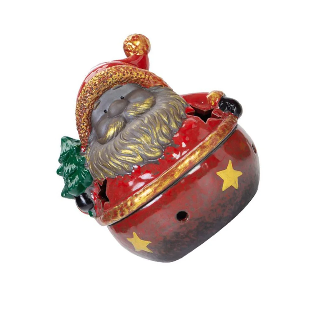 1 قطعة عيد الميلاد سانتا كلوز مبخرة فرن البخور الزخرفية للدراسة مكتب استخدام موقد رائحة جوفاء غرامة صنعة زن مبخرة #4