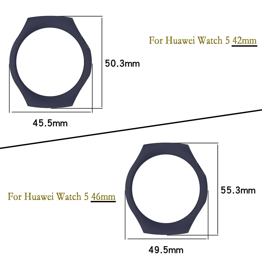 Protection PC Watch Cover For Huawei Watch 5 42 46mm Hollow PC Hard Protective Case Protection For Huawei Watch Shell Decoration image 2