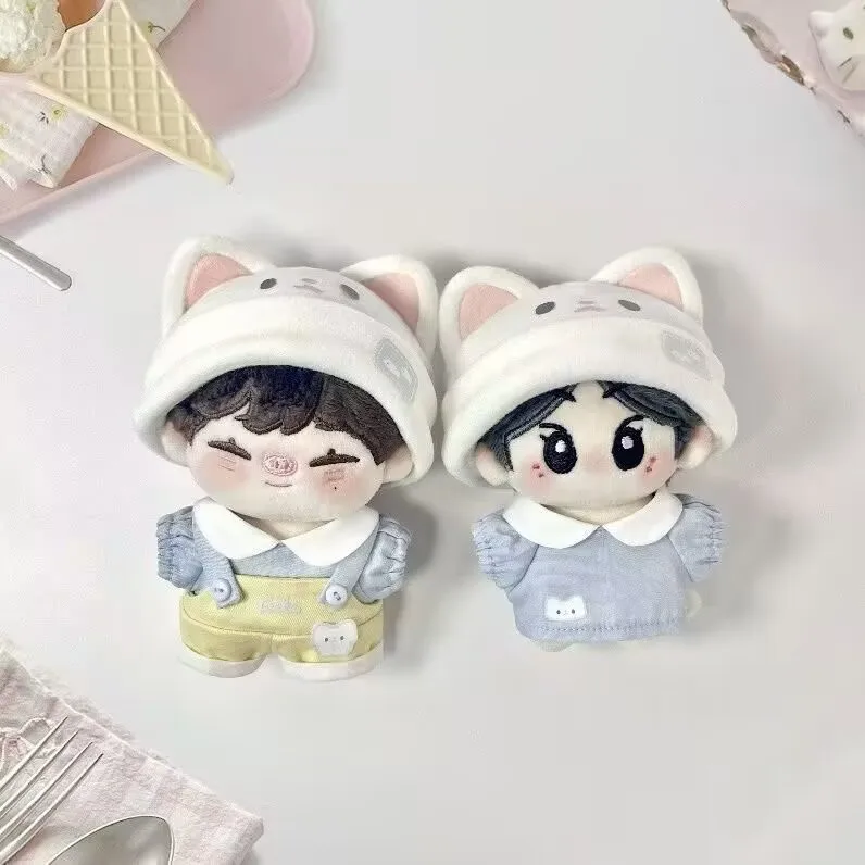 ملابس أطفال 10 سم، قطة لطيفة، ملابس دمى كرتونية، ملابس أطفال من القطن، جسم عادي، ملابس أطفال على شكل نجمة البحر #2