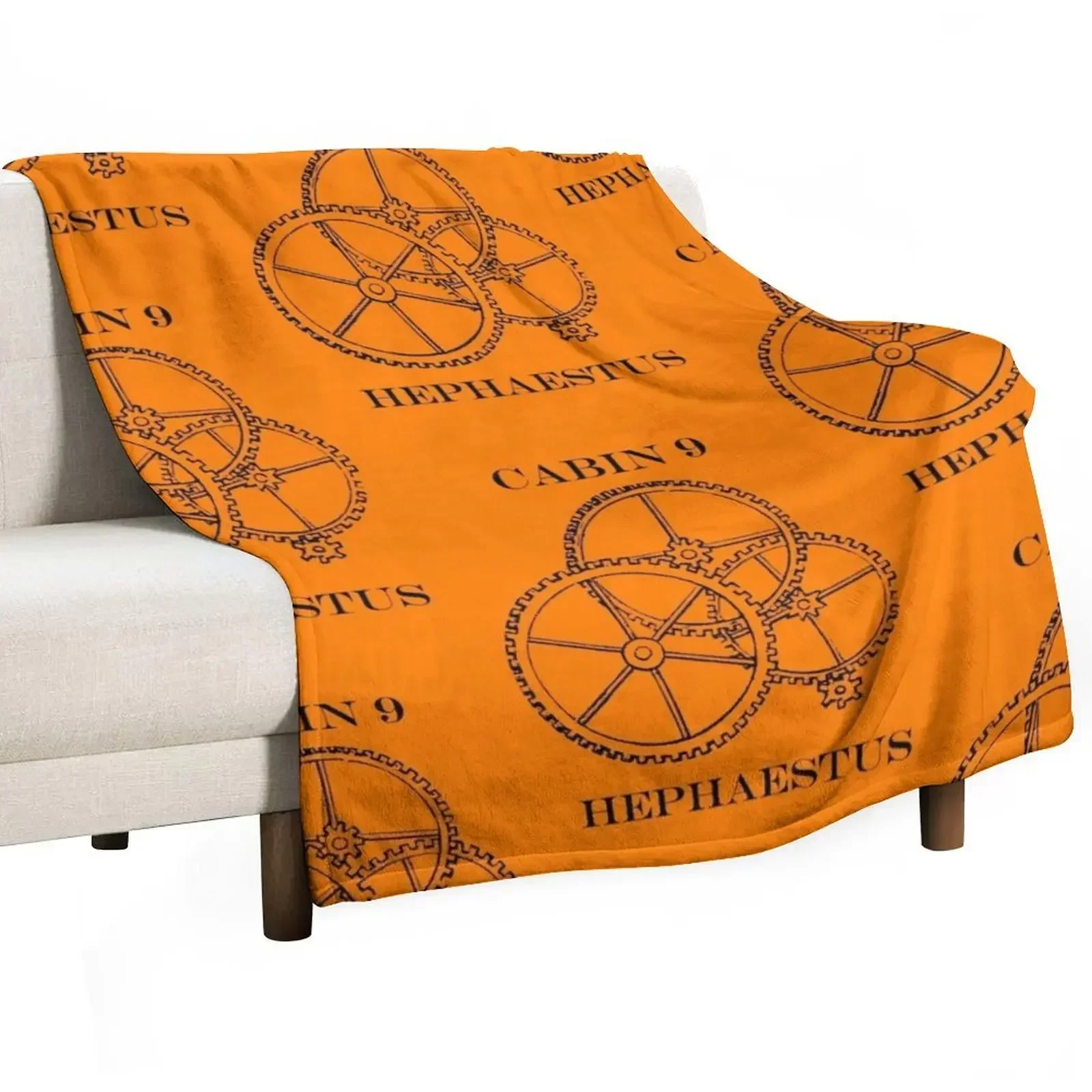 Camp Halfblood - Hephaestus Cabin Throw Blanket halloween for sofa Flannels Sleeping Bag Blankets