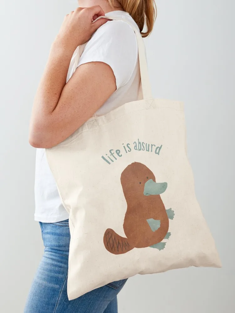 

Platypi Don't Lie Tote Bag tote bag university Canvas Canvas bag for women shopping