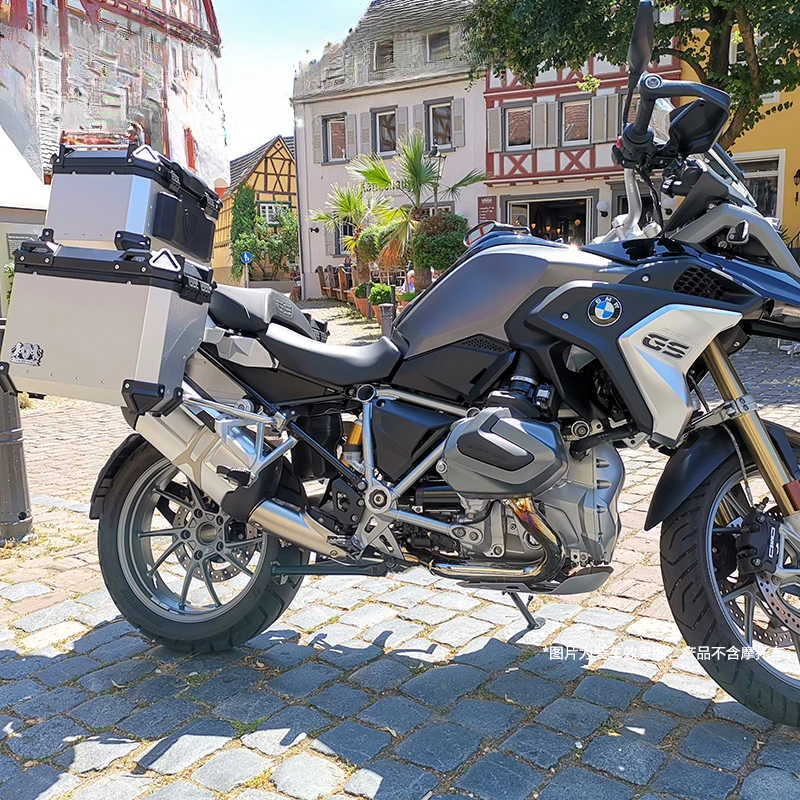 Aluminum Alloy Motorcycle Luggage Boxes for BMW R1250GS Top Box Side Boxes Quick Release Waterproof High Strength Storage Cases