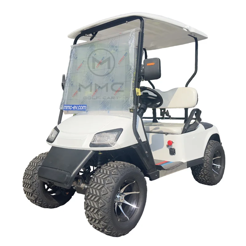 MMC مخصص الصانع بالجملة 2 4 6 مقاعد مقعد الصيد الليثيوم الكهربائية على الطرق الوعرة عربة جولف مرفوعة #1