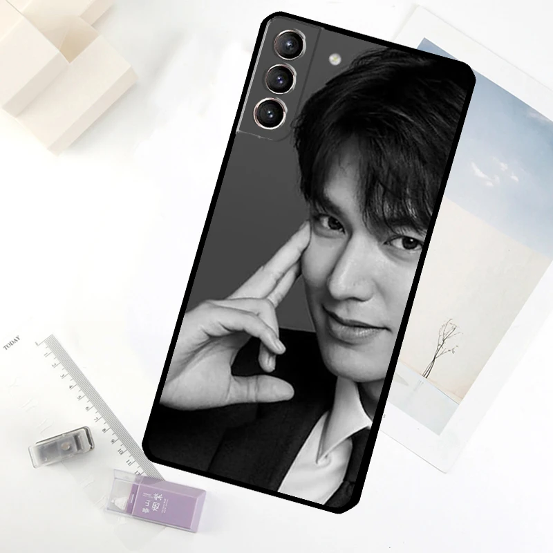 Lee Min Ho Star حافظة لهاتف سامسونج جالاكسي S25 S24 S23 S22 S21 S20 Ultra S9 S10 Plus S23 FE S24 FE