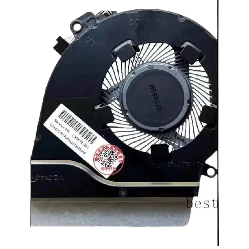 

& For 15-CS TPN-Q208 Laptop CPU GPU Heatsink Fan L40620-001 L40619-001 L40618-001 ND75C07-18E19 ND75C07-18E20