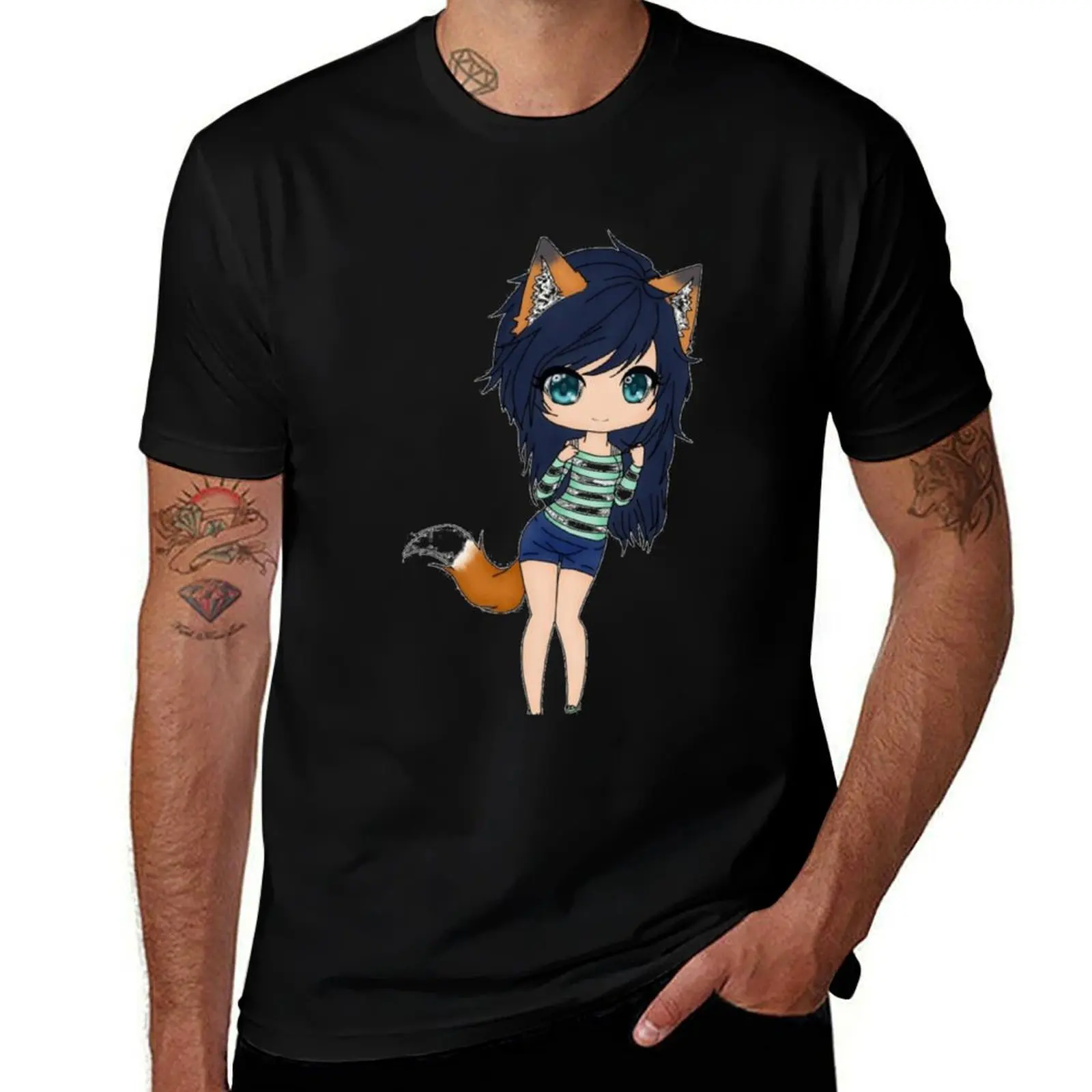 SSS Sniper Wolf T-Shirt Basic Simple Design Short Sleeve Shirt T-Shirt