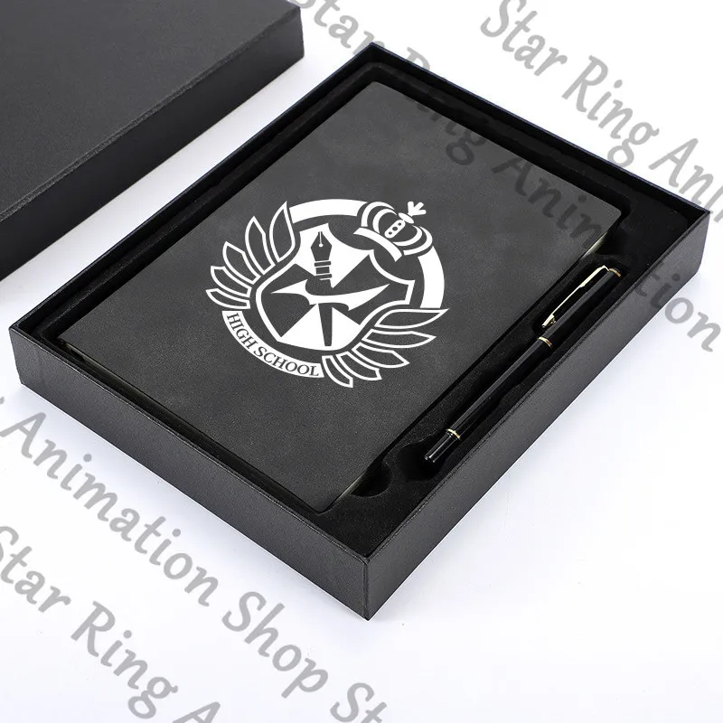Danganronpa Anime Cosplay Cartoon Diary Notebook Pen Naegi Makoto Monokuma Nagito Komaeda Nanami ChiaKi Gift Present Christmas
