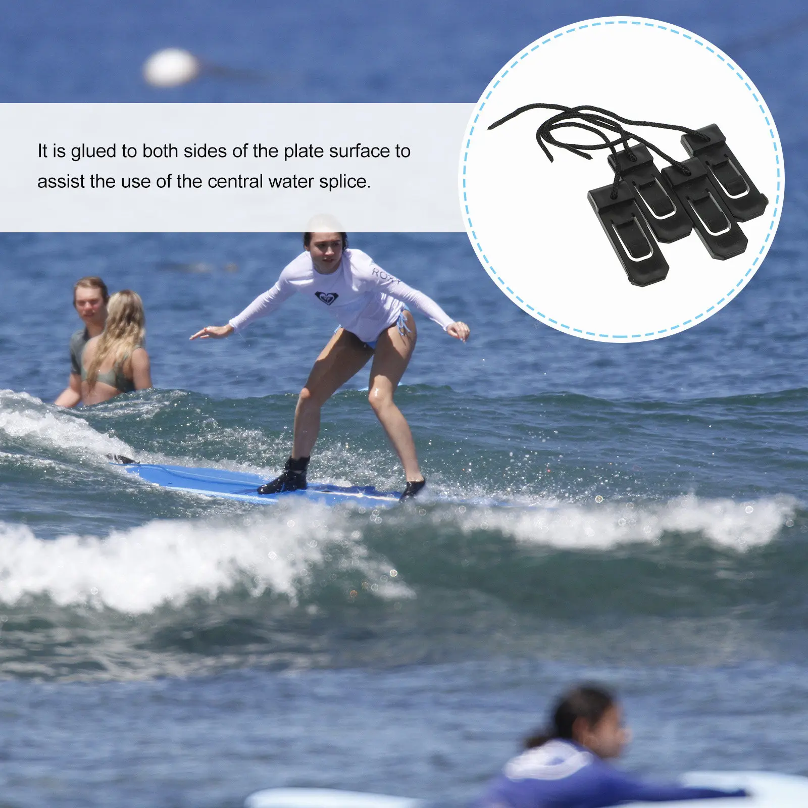 

4 шт. нейлоновые стабилизирующие плавники для надувных лодок, аксессуары для серфбордов, замена плавников-стабилизаторов типа «акулий плавник»