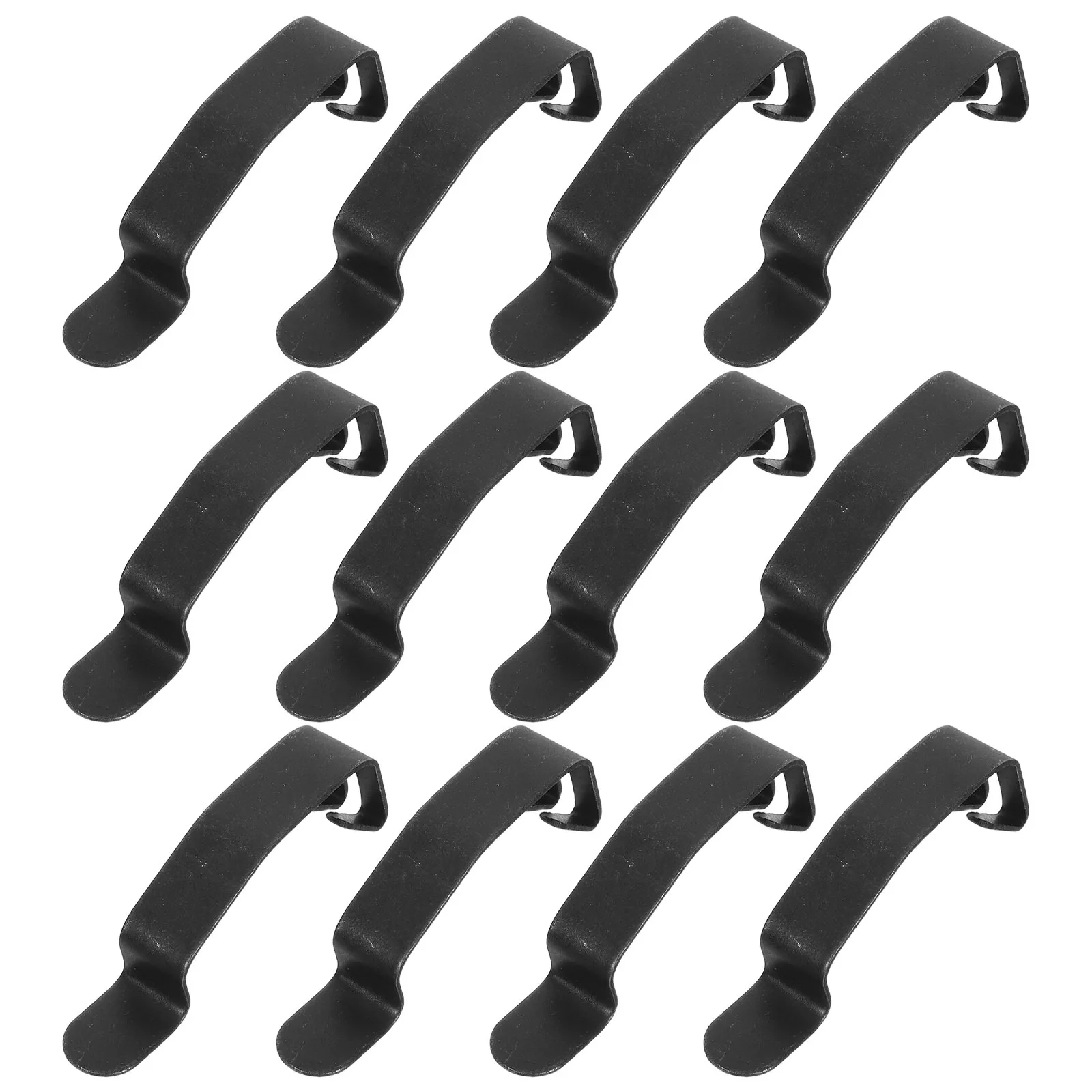 

12Pcs Car Air Filter Housing Clips Universal Metal Retainer Clamp Replacement Clip for Vehicle Maintenance Car Accessories