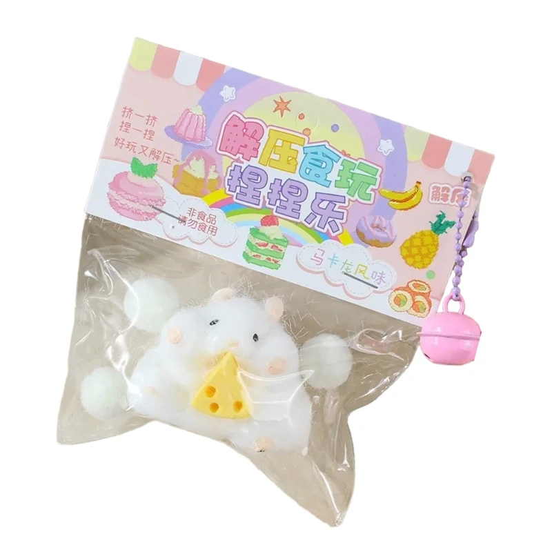 Solid Squeeze Hamster Toy Decompressing Toy For Student Office Stress Reduction