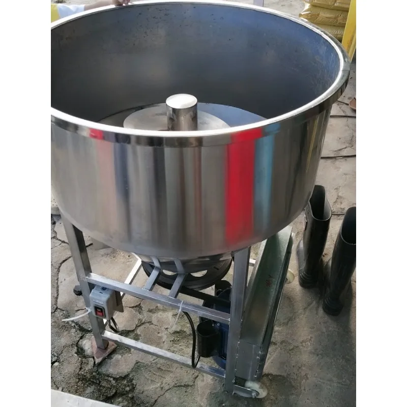 Stainless Steel Vertical Animal Feed Mixer Machine For Poultry Pig Cow Farm Feed And Fertilizer Mixing