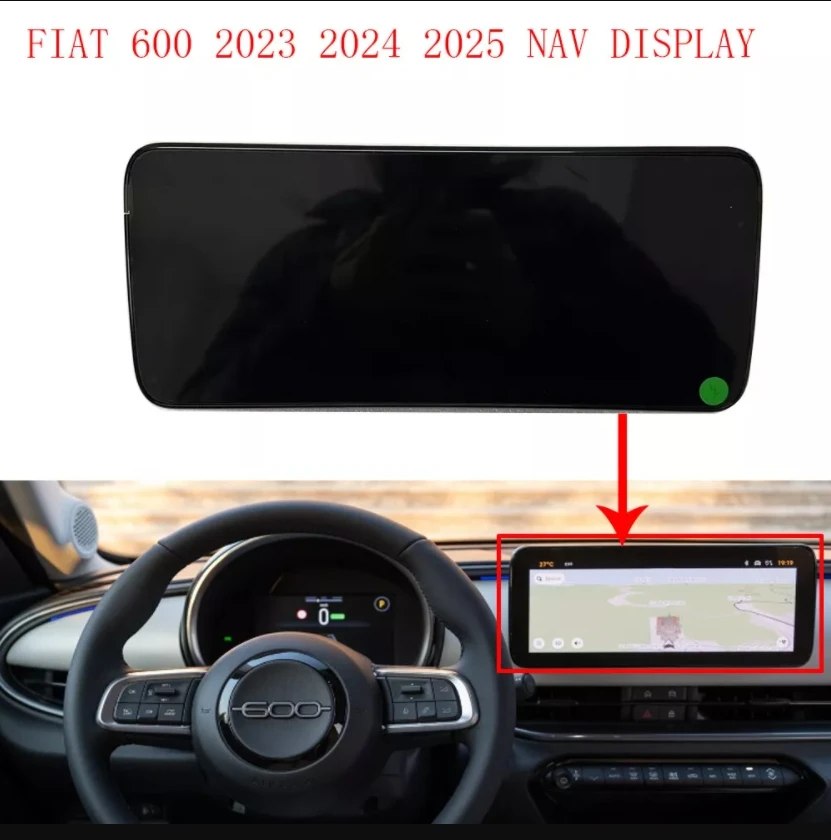 LCD Display Radio Touch Screen Navigation MULTIFUNCTION For FIAT 600 2023 2024 2025 9857071780