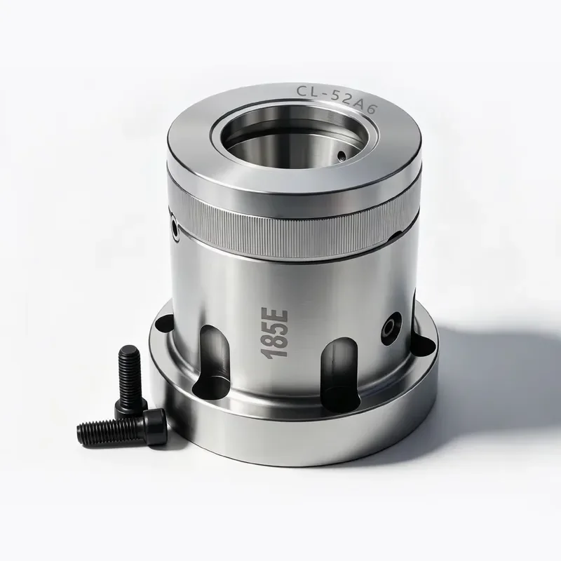 Front-thrust Spindle Head CNC Lathes Model 185E; Chuck Holder Available Front-thrust Configuration; Optional Front-thrust
