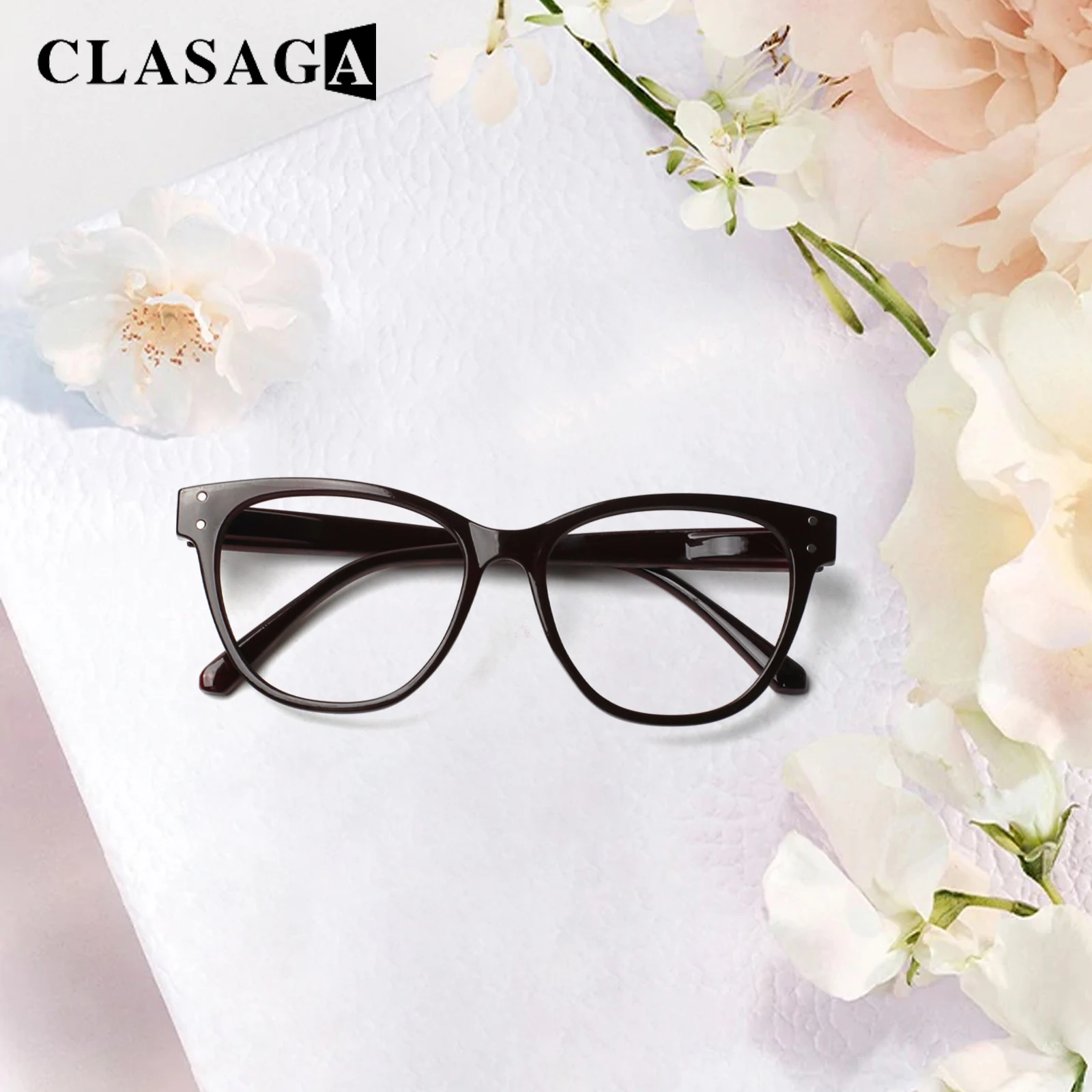 

Anti Blue Light Reading Glasses Men's and Women's Spring Hinges Stylish Round Frame Design for Prescription Glasses