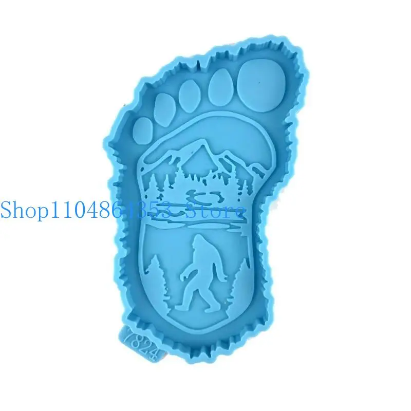 

652F форма для подставки для Хэллоуина, смола, эпоксидные подставки, силиконовые формы для изготовления коврика для чашки, для