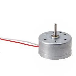 1pcs Round Electric Motor RF-300CA RC-300 DC 3V 5V 6V 10300RPM 24mm 2mm Shaft Diameter Electronic Solar Supplies