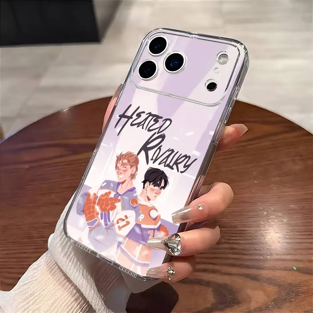 

Heated Rivalry S-Shane Hollander I-Ilya Rozanov Phone Case For iPhone 17 16 15 14 13 12 11 Mini Pro Max Plus Transparent Cover