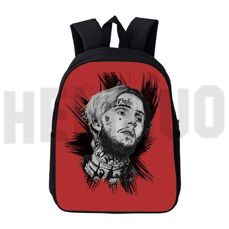 HOT 3D Lil Peep Borse per donne Zaini per studenti adolescenti Rapper da 16 pollici Lil Peep Zaini Moda Uomo Borsa da viaggio per libri