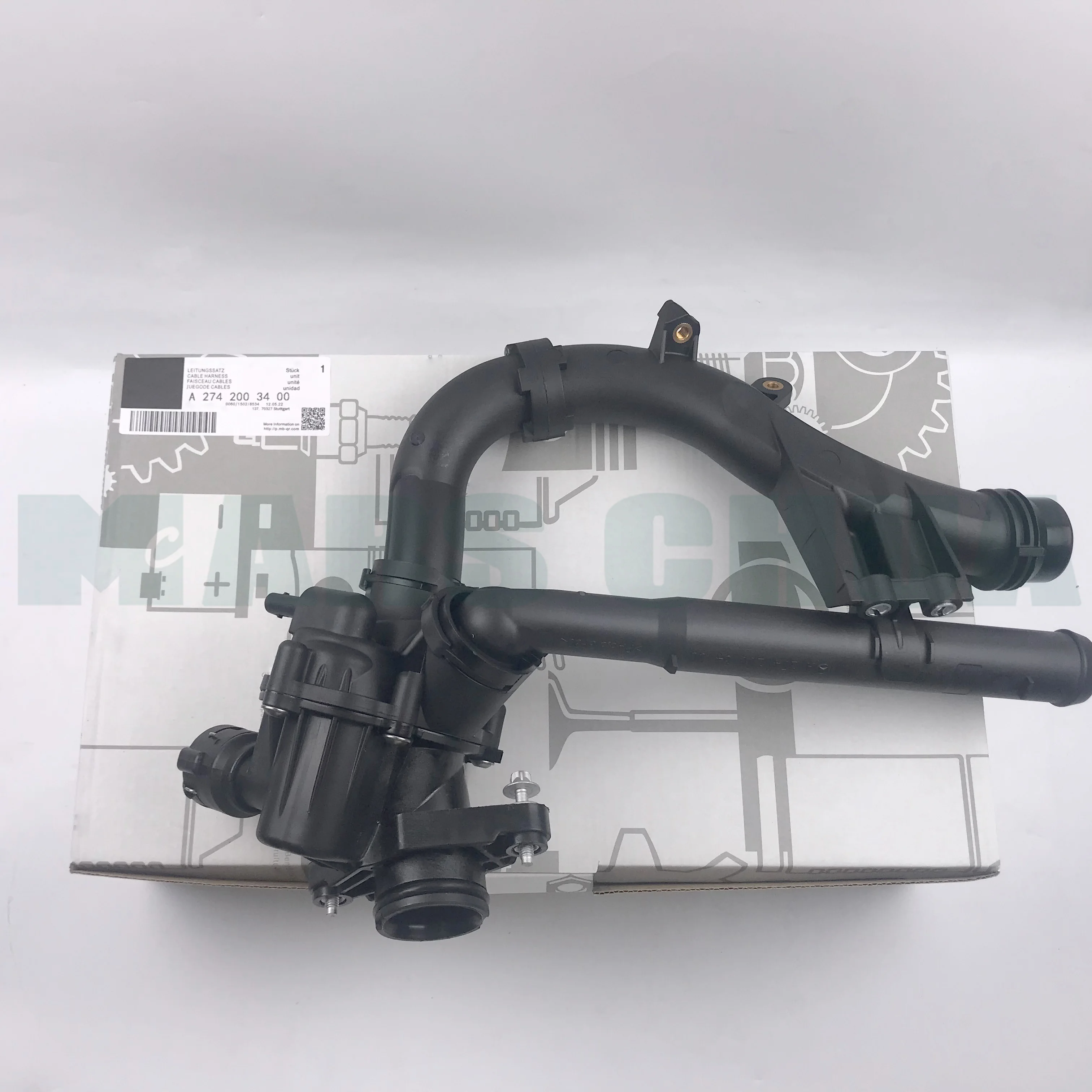 

A2742003400 Engine coolant thermostat suitable for Mercedes-Benz M274 E20 C / GLC / E 300 2742003400