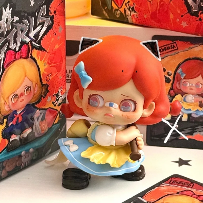 Nieuwe collectie KOKOSA Rampage Lolita-serie Blind Box Action Figures Collectible Model Dolls Kinderspeelgoed Verrassingsgeschenken Op voorraad