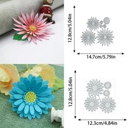 Flower Cutting Dies For Scrapbooking New Arrival Greeting Card DIY Autumn Decoration Album Cover Embossing Craft Die Cut