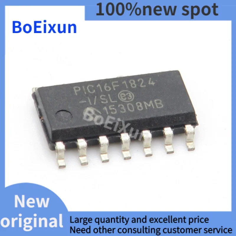 

1-100 PCS PIC16F1824-I/SL SMD SOP-14 PIC16F1824 8-bit Microcontroller-microcontroller Chip Brand New Original