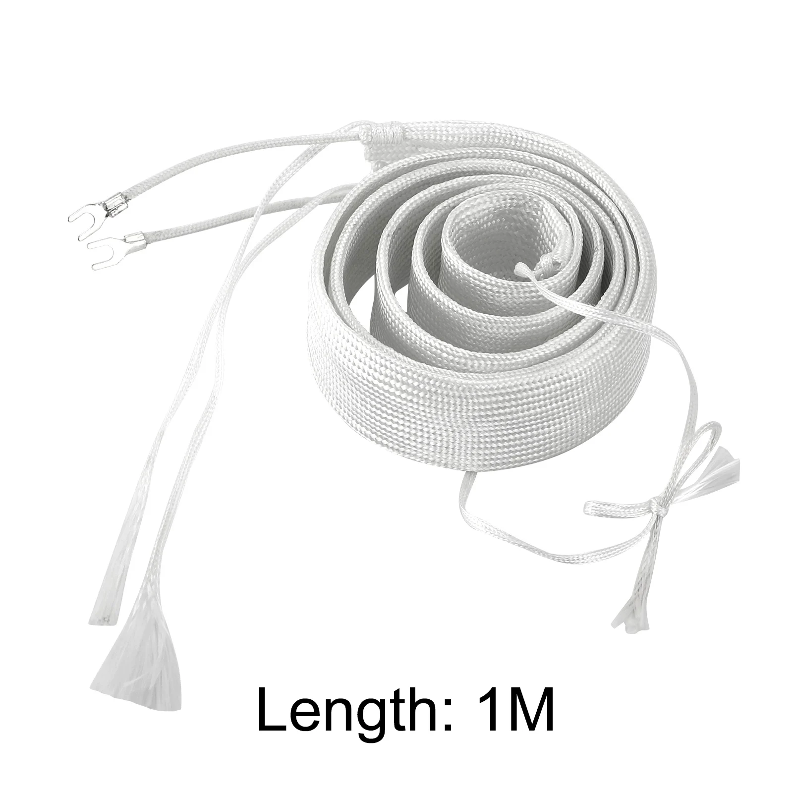 Glass Fiber Heating Tape 220V 1 m Long 100W Temp For Dry Water Pipe Electric Heater Wire Band Belt Fiberglass T0265 P