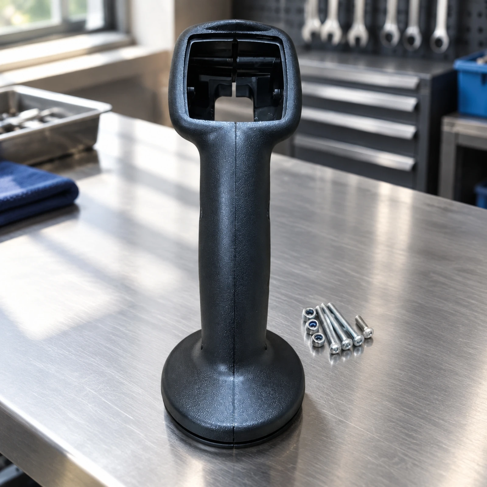Loader Handle Shell with Mounting Screws Easy to Install Plastic Loader Handle Shell Textured