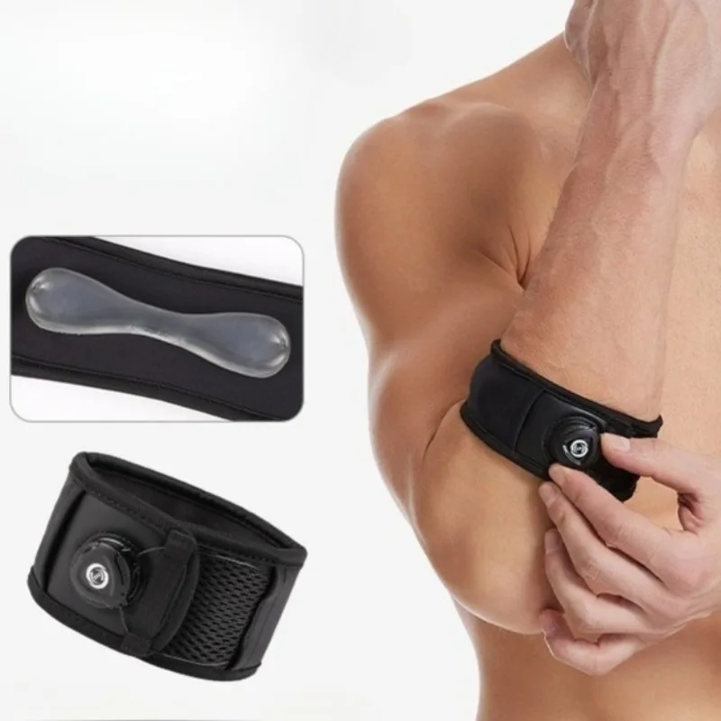 

1PC Adjustable Knob Tennis Elbow Brace Strap for Tendonitis Elbow Relief for Men Women,Elbow Brace, Arm Forearm Brace Bands