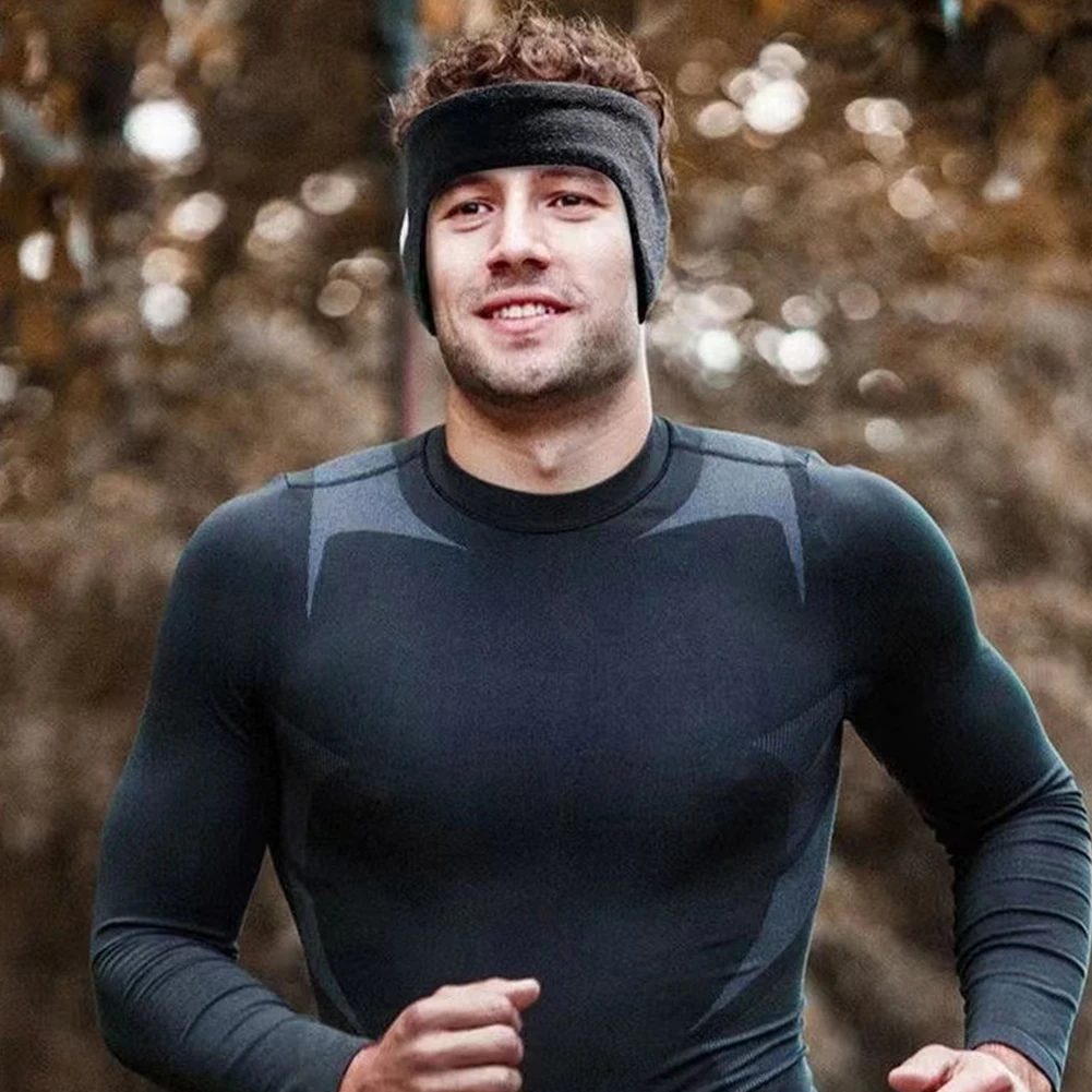 Moda unisex inverno morbido peluche paraorecchie solido caldo copriorecchie protezione per paraorecchie esterno per uomo donna