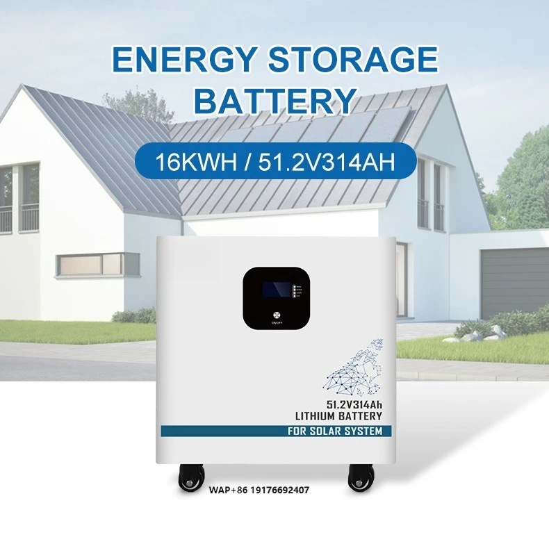Best-Selling 51.2V 314Ah Lithium Ion Battery Pack 16kW LiFePO4 Solar Storage System with Extra 1kWh Capacity for Households
