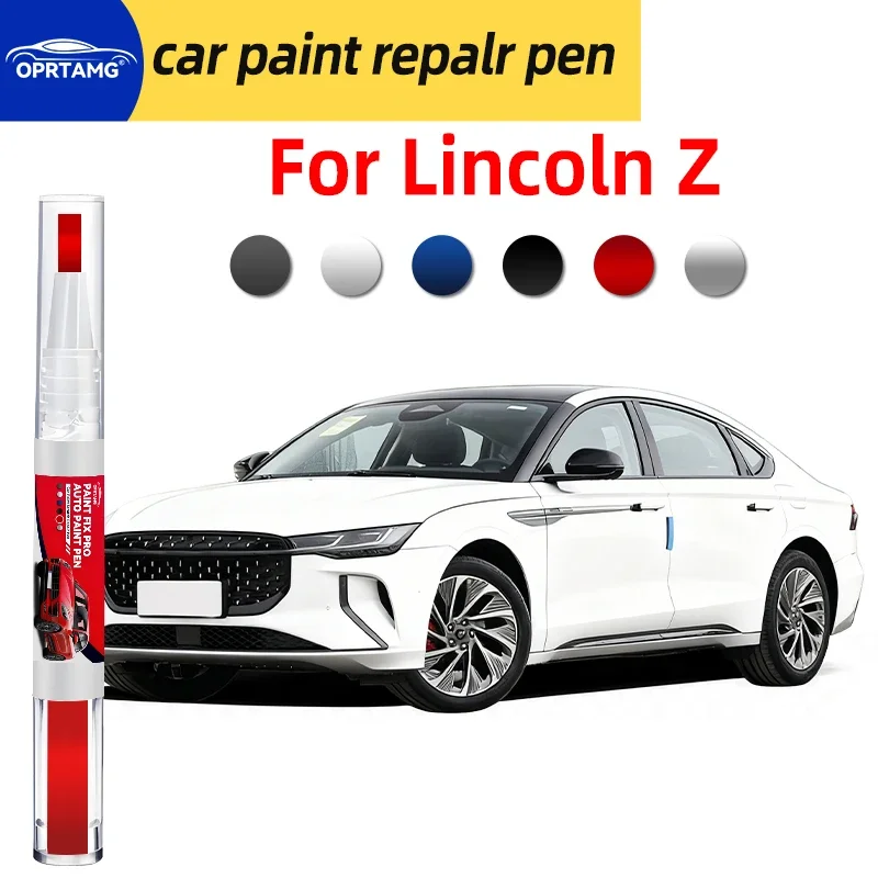 Caneta de reparo de pintura de carro, para reparo de arranhões em carros Lincoln Z, spray de pintura preta, ferramentas de pintura automotiva, acessór