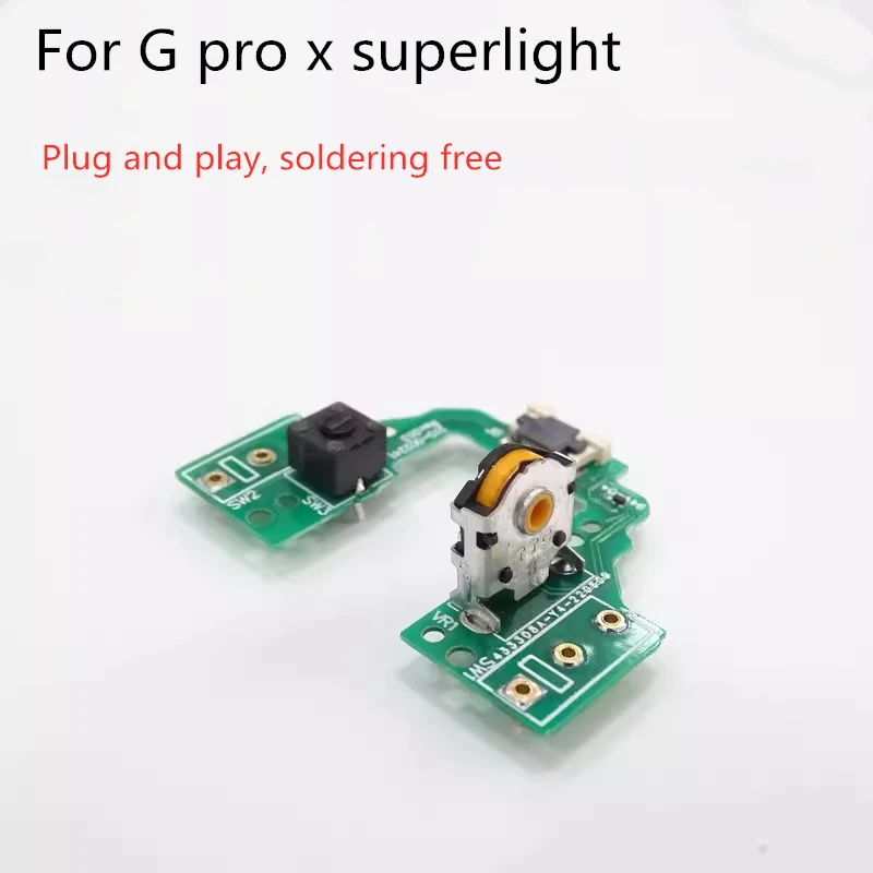 1ks šifrovací klíč deska tlačítko PCB pro logitech GPW chladi pro bezdrátový chladi PRO X superlight zátka a divadelní hra pájení volný příslušenství spojování