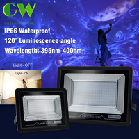 IP66 Waterproof 120° Luminescence Angle Make Fluorescent Effects in the Dark Security UVA Level Ultra Violet LED Flood Light ﻿