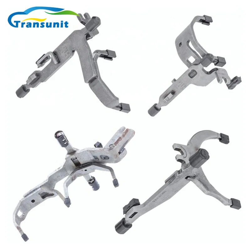 4PCS 0AM 0AM311559C DQ200 DSG7 Transmission Shift Fork Set Suit For Audi VW Skoda Seat 0AM311559