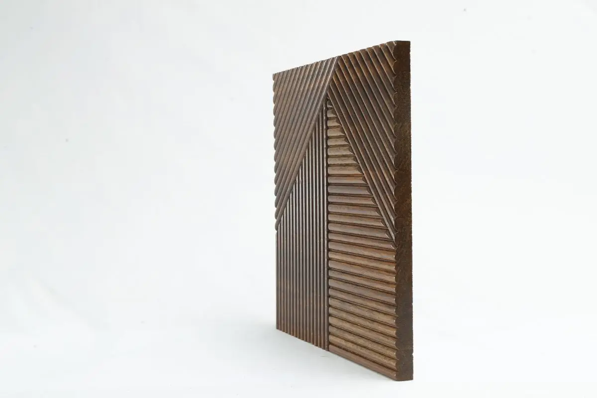 Interior Facade Composite Wainscoting Modern Decorative Siding Panel Internal Wood Wall Slatted Cladding