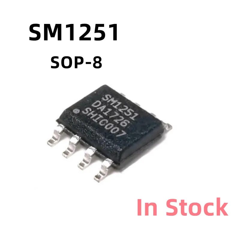 10PCS/LOT SM1251 SOP-8  Power LED driver chip In Stock