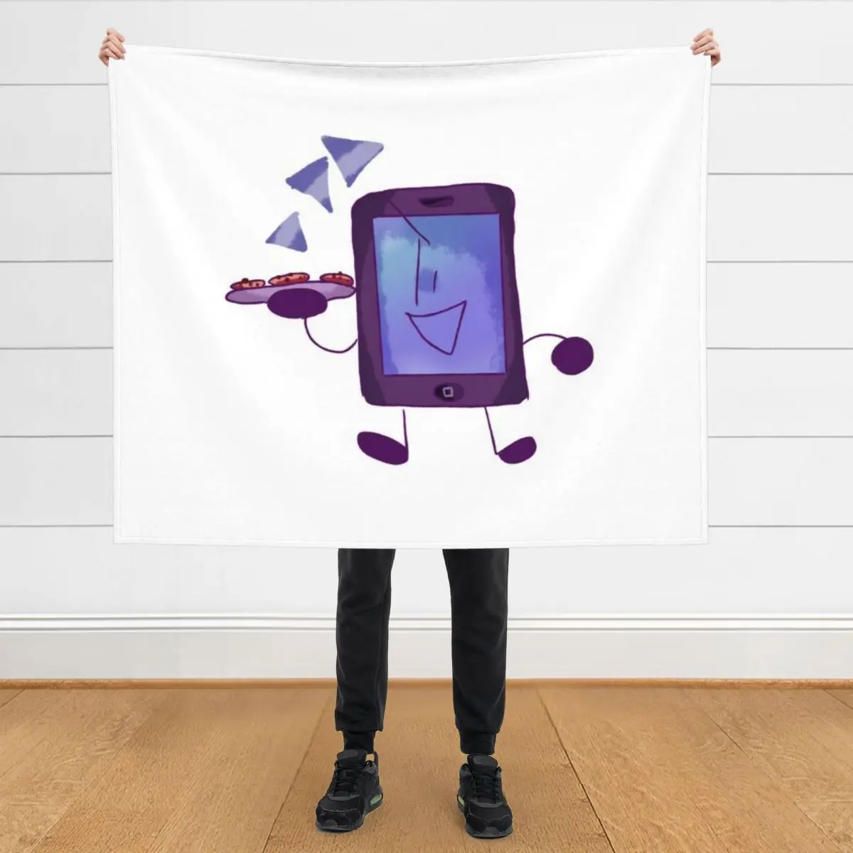 

MePhone4 Throw Blanket Multi-Purpose Picnic Quilt Designers Blankets