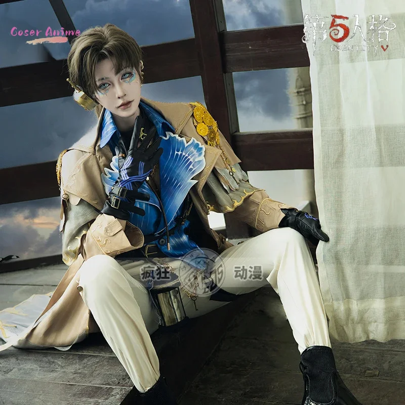 【Coser】Game Identity V Naib Subedar أزياء تنكرية موحدة لحفلات الهالوين وحفلات الكرنفال وأعياد الميلاد ملابس الأدوار