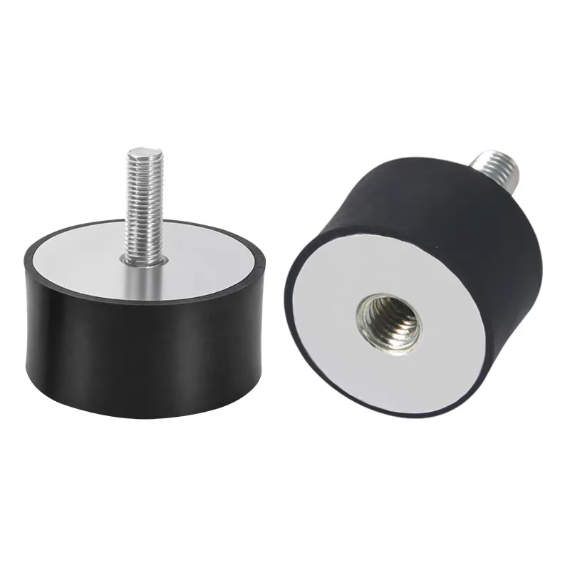 1 szt. Gumowy amortyzator wibracyjny z gwintem wewnętrznym i zewnętrznym M3 M4 M5 M6 M8 M10 M12 M16 Typ VD, podkładka antywibracyjna, mocowanie izolujące wibracje