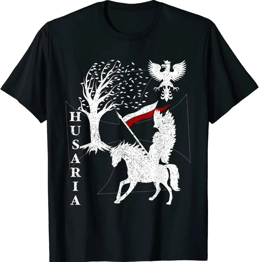 Polish Hussar Warrior Polish Heritage Gift T-Shirt. Summer Cotton O-Neck Short Sleeve Mens T Shirt New S-3XL